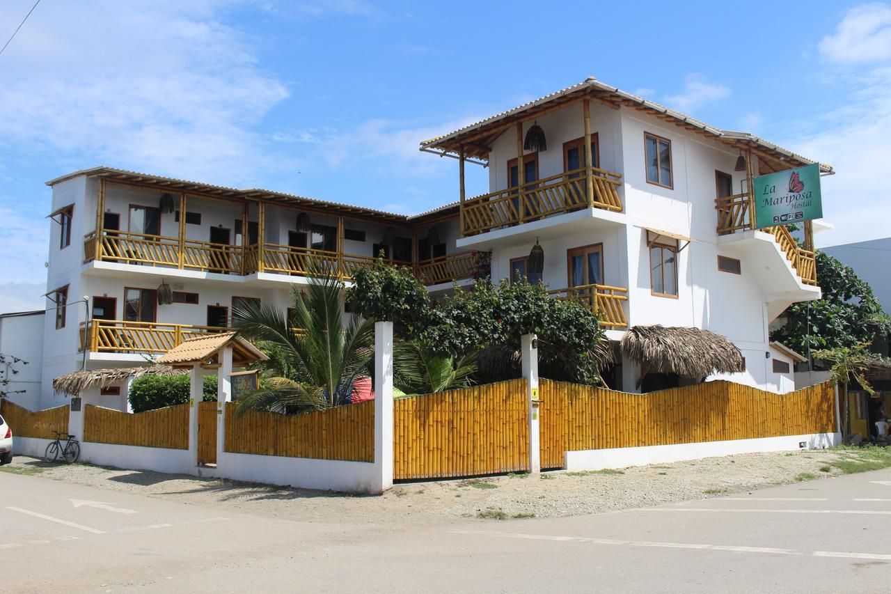 La Mariposa Hostal Olón Εξωτερικό φωτογραφία