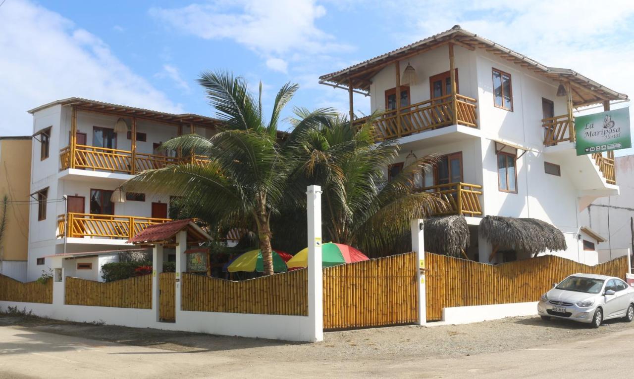 La Mariposa Hostal Olón Εξωτερικό φωτογραφία